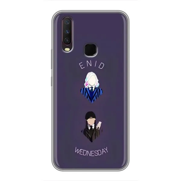 Чехол с принтом «Уэнздей и подруга» для Vivo Y17
