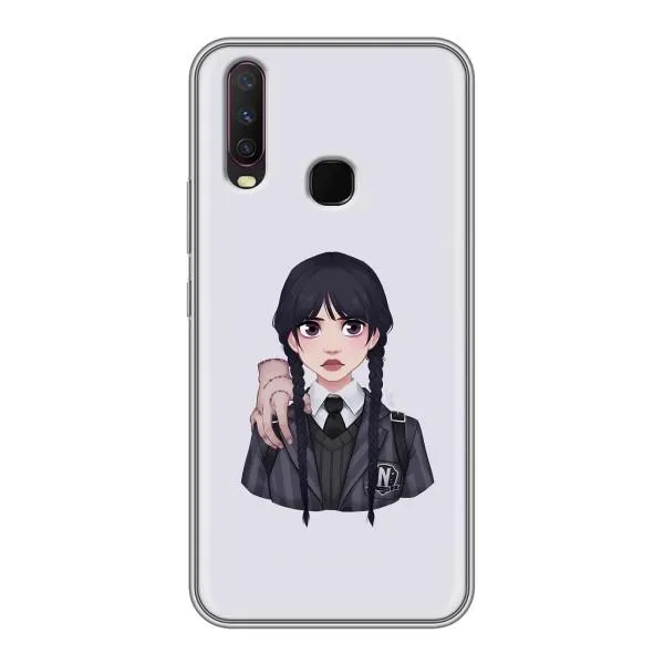 Чехол с принтом «Уэнздей и Вещь» для Vivo Y17