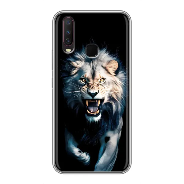 Чохол з принтом «Лев у темряві» для Vivo Y17