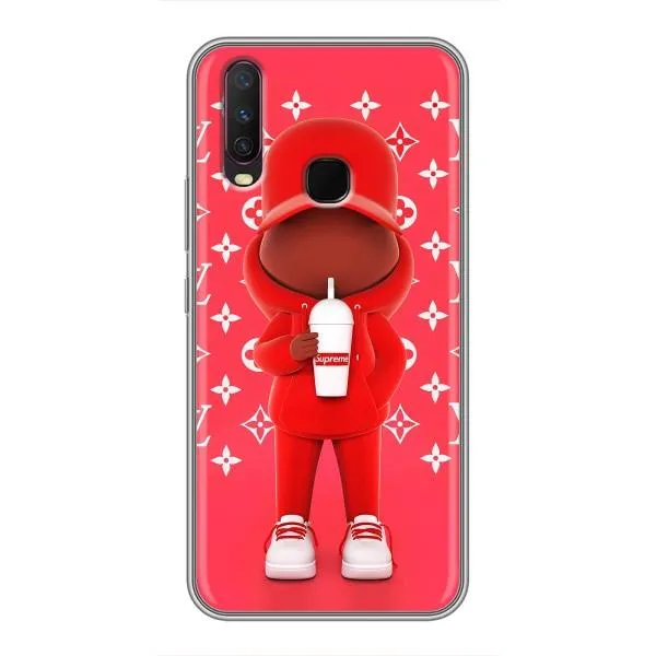 Чехол с принтом «Модный стиль» для Vivo Y17