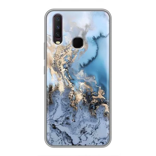 Чехол с принтом «Нежный мрамор» для Vivo Y17
