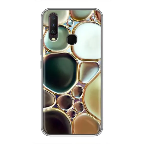 Чехол с принтом «Радужный Мрамор» для Vivo Y17