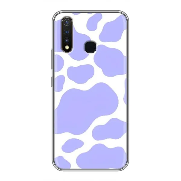 Чехол с принтом «Фиолетова Буренка» для Vivo Y19