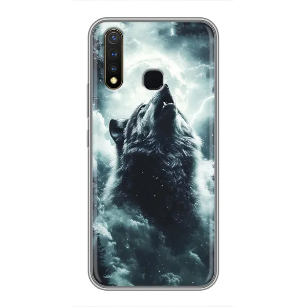 Чохол з принтом «Вовк у хмарах» для Vivo Y19 Чохол з принтом «Вовк у хмарах» для Vivo Y19