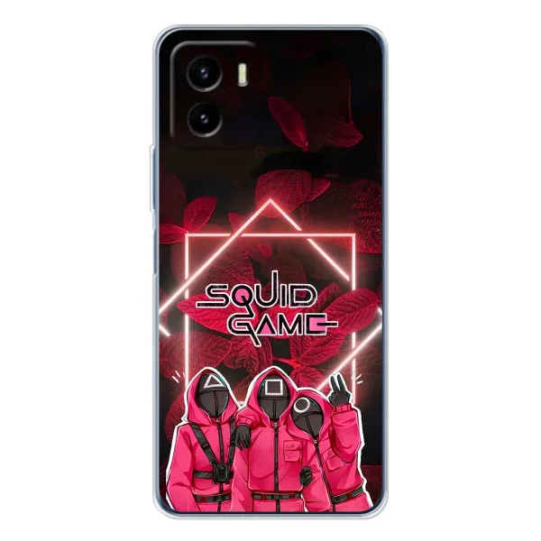 Чехол с принтом «Охранники Игра кальмара» для Vivo Y19s Pro Чехол с принтом «Охранники Игра кальмара» для Vivo Y19s Pro