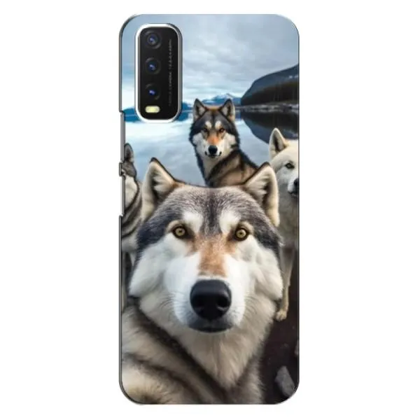 Чехол с принтом «Селфи ХАски» для Vivo Y20