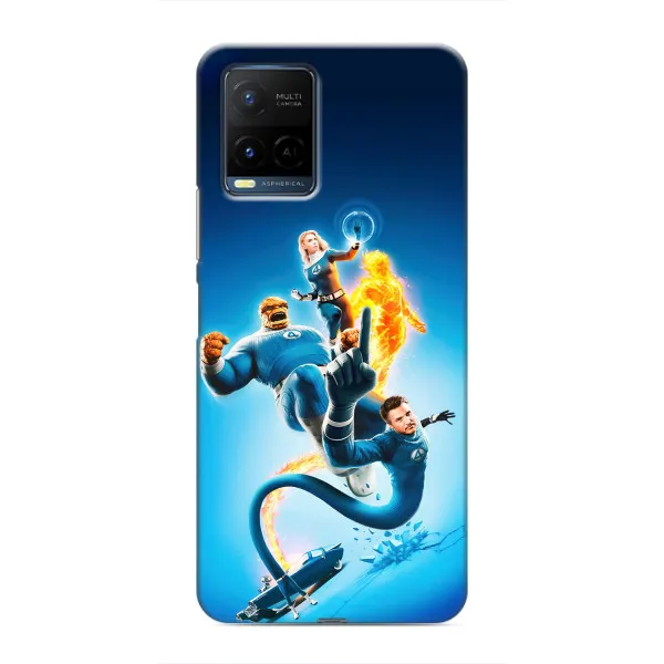 Чехол с принтом «Герои Фантастическая Четверка» для Vivo Y21 / Y21s Чехол с принтом «Герои Фантастическая Четверка» для Vivo Y21 / Y21s