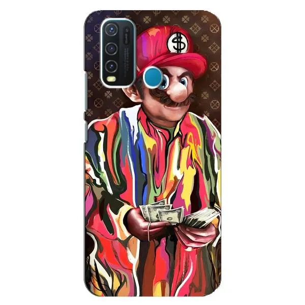 Чехол с принтом «Mario LV» для Vivo Y30
