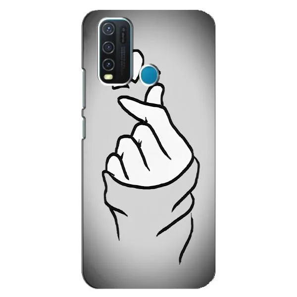 Чехол с принтом «Значок Love» для Vivo Y30