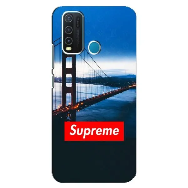 Чехол с принтом «Стиль Supreme» для Vivo Y30 Чехол с принтом «Стиль Supreme» для Vivo Y30