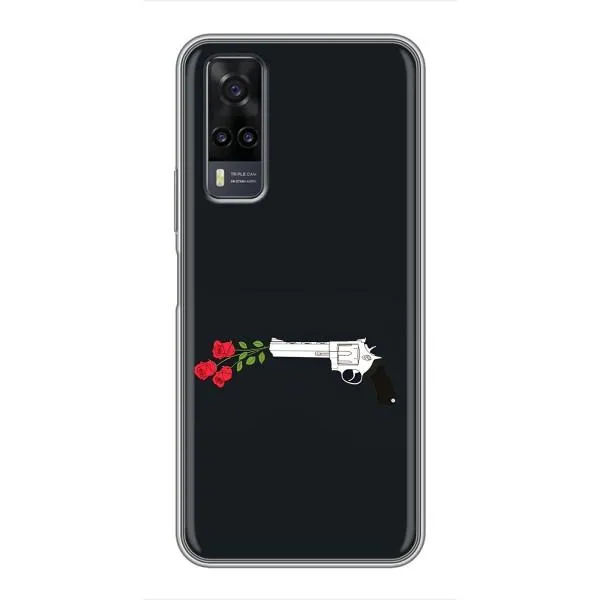 Чохол з принтом «Неочікувані квіти» для Vivo Y31