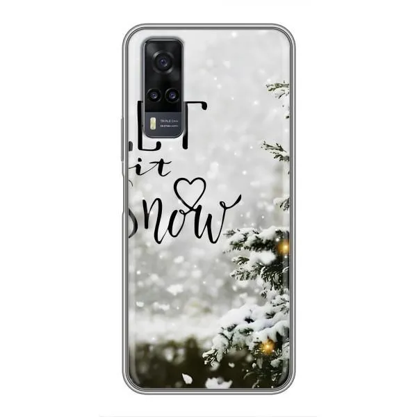 Чехол с принтом «Let it snow» для Vivo Y31