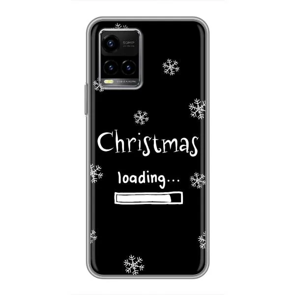 Чехол с принтом «Christmas loading» для Vivo Y33s Чехол с принтом «Christmas loading» для Vivo Y33s