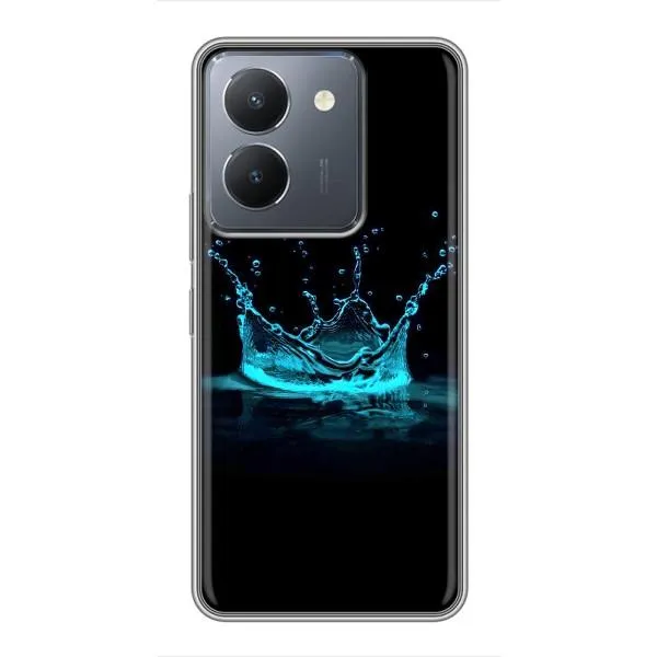 Чехол с принтом «Капля короны» для Vivo Y36