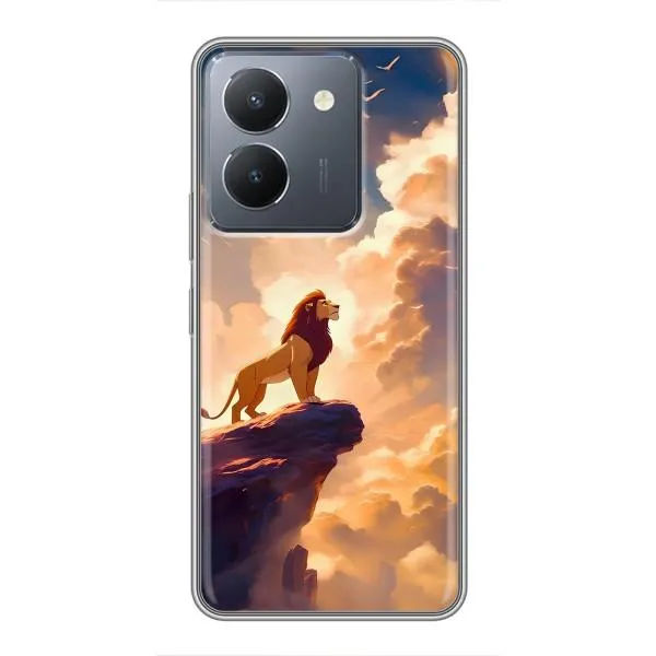 Чехол с принтом «Симба на скале» для Vivo Y36