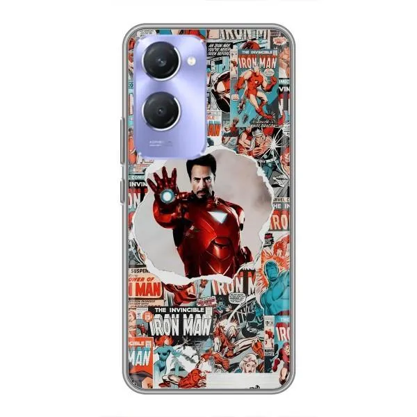 Чехол с принтом «Айронмен» для Vivo Y36c