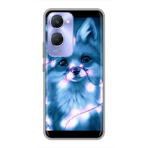 Чехол с принтом «Яркая лисичка» для Vivo Y36c