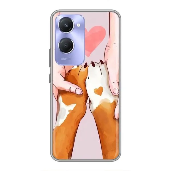 Чехол с принтом «Любовь к собакам» для Vivo Y36c