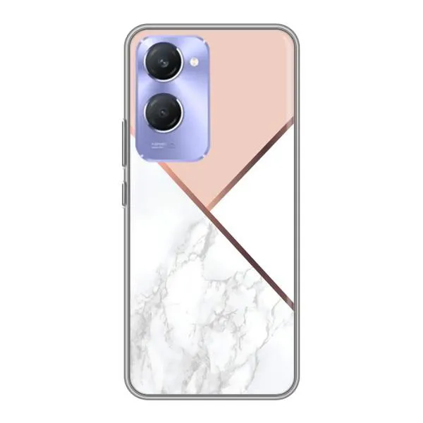 Чехол с принтом «Тройной мрамор» для Vivo Y36c