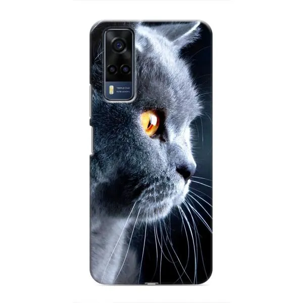 Чехол с принтом «Серый Кот» для Vivo Y53S