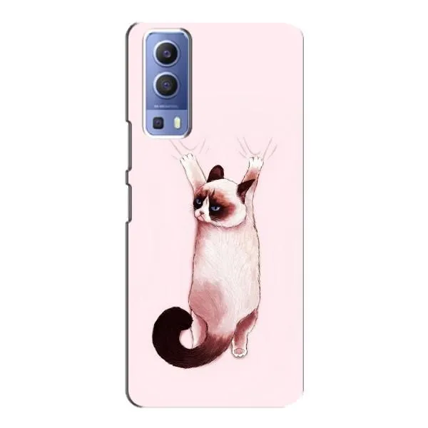 Чехол с принтом «Котик падает» для Vivo Y72 Чехол с принтом «Котик падает» для Vivo Y72