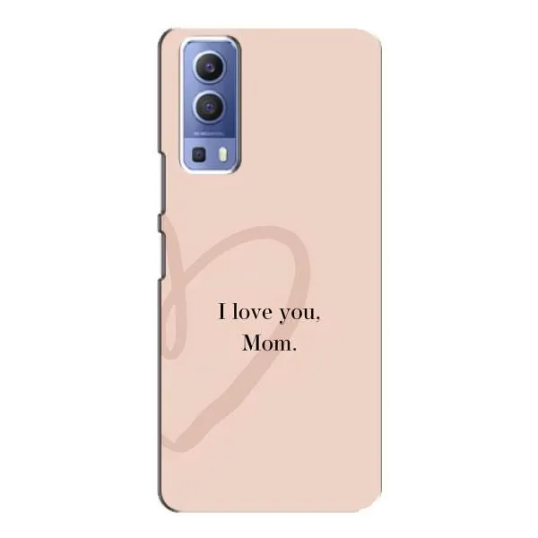 Чехол с принтом «Сердце маме» для Vivo Y72