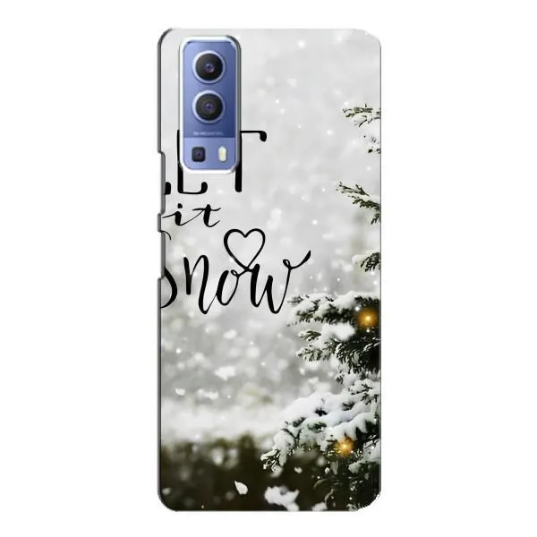 Чехол с принтом «Let it snow» для Vivo Y72