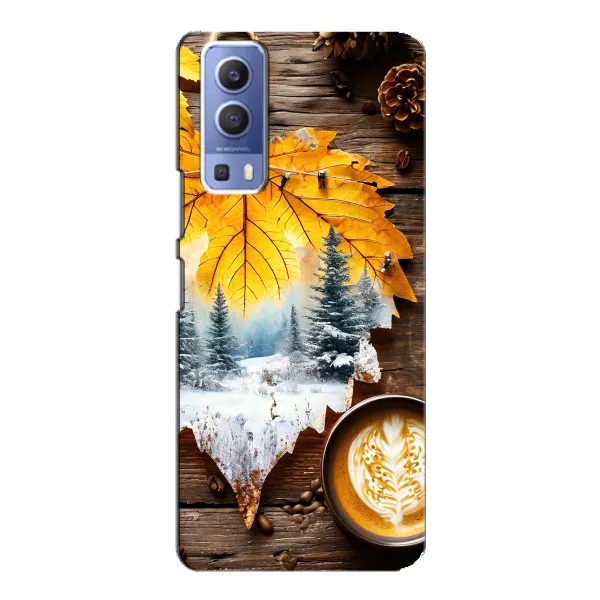 Чехол с принтом «Осенне-зимний кофе» для Vivo Y72 Чехол с принтом «Осенне-зимний кофе» для Vivo Y72