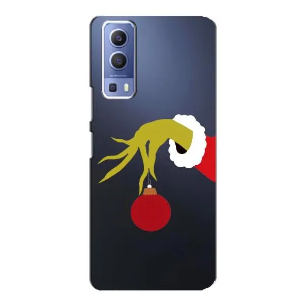 Чехол с принтом «Гринч с игрушкой» для Vivo Y72