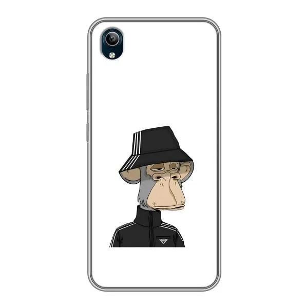 Чехол с принтом «обезьяна NFT Adidas» для Vivo Y91C