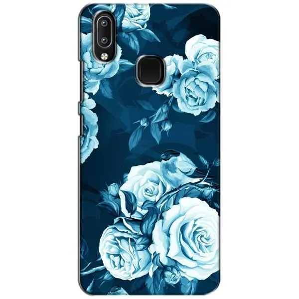 Чехол с принтом «Голубые Бутоны» для Vivo Y93 Lite