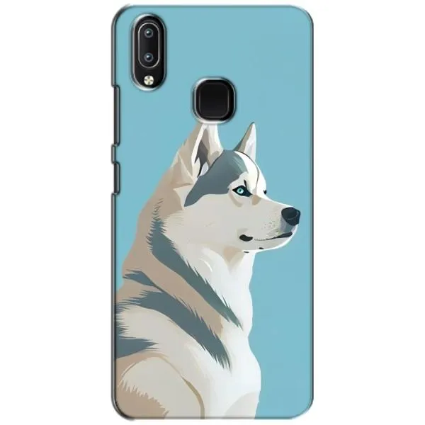 Чехол с принтом «Хаски арт» для Vivo Y93 Lite