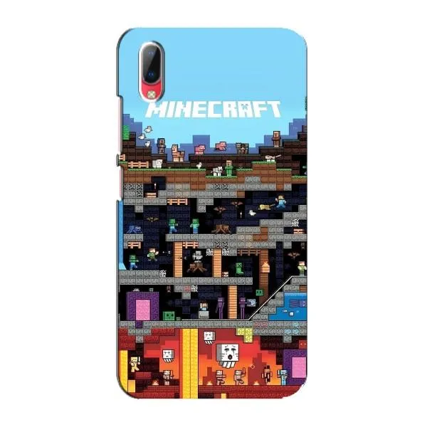 Чехол с принтом «фон Minecraft» для Vivo Y93 / Y93S