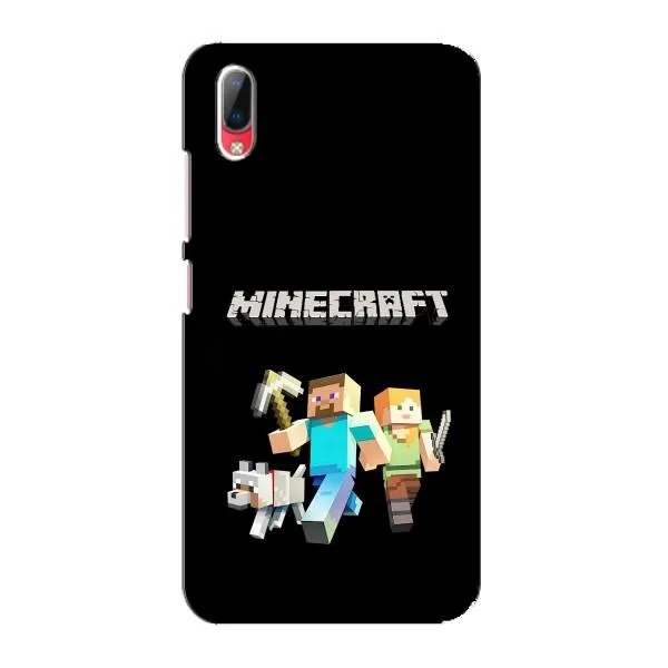 Чехол с принтом «герои Minecraft» для Vivo Y93 / Y93S