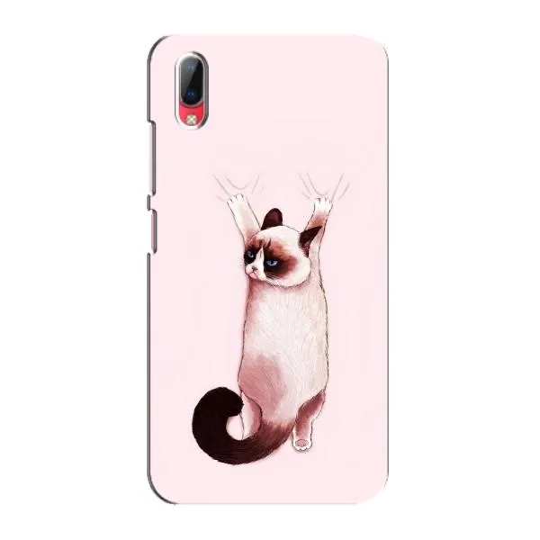 Чехол с принтом «Котик падает» для Vivo Y93 / Y93S