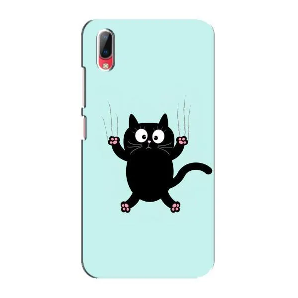 Чехол с принтом «Падающий кот» для Vivo Y93 / Y93S