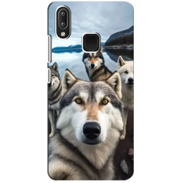 Чехол с принтом «Селфи ХАски» для Vivo Y95
