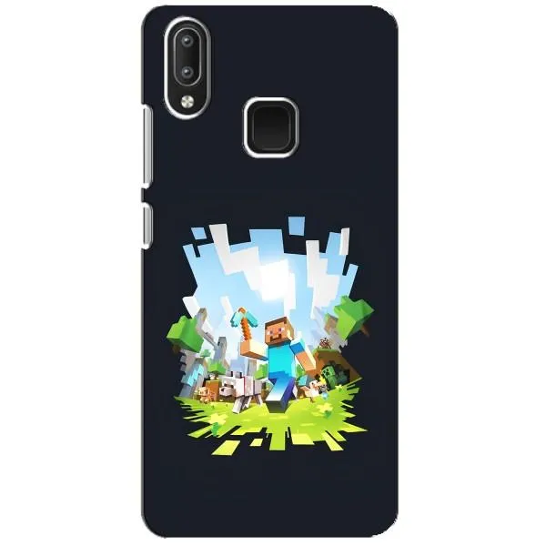 Чехол с принтом «персонажи Minecraft» для Vivo Y95