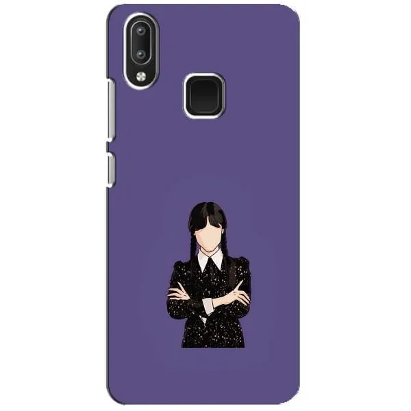 Чехол с принтом «Уэнздей в черном» для Vivo Y95