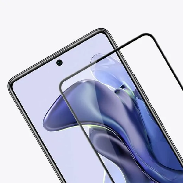 Захисне скло Nillkin (CP+PRO) для Xiaomi 11T / 11T Pro — Чорний — фото 3