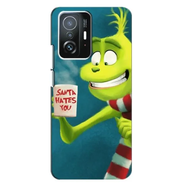 Чехол с принтом «Зеленый Гринч» для Xiaomi 11T / 11T Pro