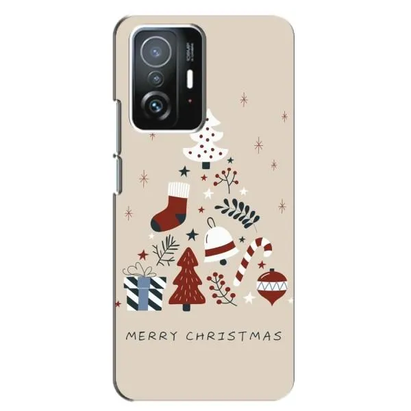 Чехол с принтом «Merry Christmas» для Xiaomi 11T / 11T Pro