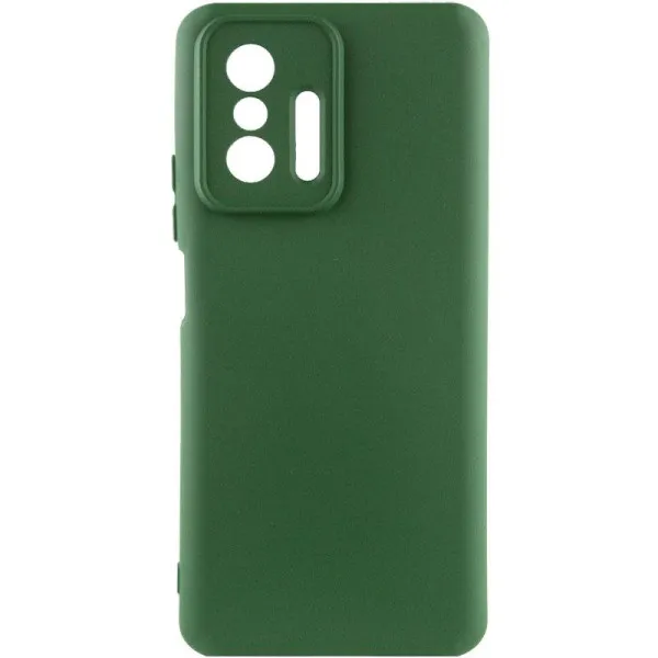 Чехол Silicone Cover Ummi Lakshmi Full Camera (AA) для Xiaomi 11T / 11T Pro — Зеленый — фото 1 Чехол Silicone Cover Ummi Lakshmi Full Camera (AA) для Xiaomi 11T / 11T Pro — Зеленый — фото 1
