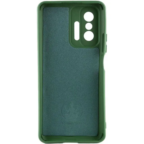 Чехол Silicone Cover Ummi Lakshmi Full Camera (AA) для Xiaomi 11T / 11T Pro — Зеленый — фото 2 Чехол Silicone Cover Ummi Lakshmi Full Camera (AA) для Xiaomi 11T / 11T Pro — Зеленый — фото 2