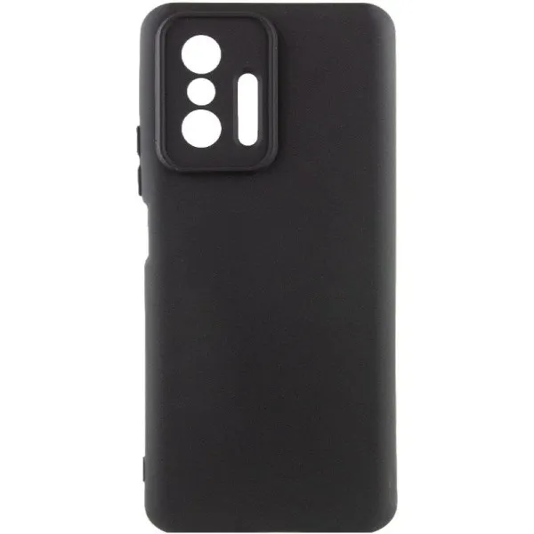 Чохол Silicone Cover Ummi Lakshmi Full Camera (AA) для Xiaomi 11T / 11T Pro — Чорний — фото 1