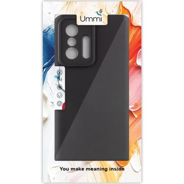 Чохол Silicone Cover Ummi Lakshmi Full Camera (AA) для Xiaomi 11T / 11T Pro — Чорний — фото 3