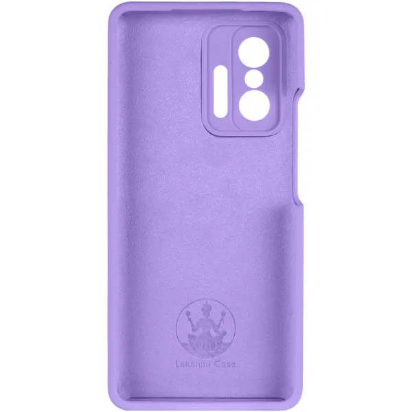 Чехол Silicone Cover Lakshmi Full Camera (AAA) для Xiaomi 11T / 11T Pro — Сиреневый — фото 2