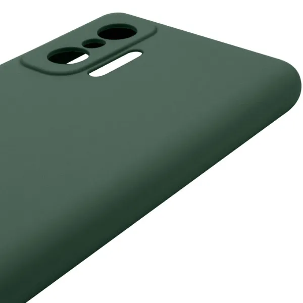 Чехол Silicone Cover Lakshmi Full Camera (AAA) для Xiaomi 11T / 11T Pro — Зеленый — фото 4
