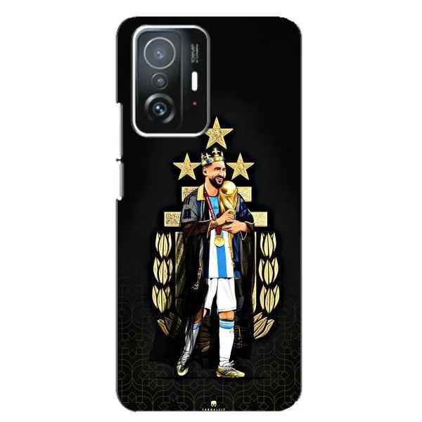 Чехол с принтом «Месси Король» для Xiaomi 11T / 11T Pro