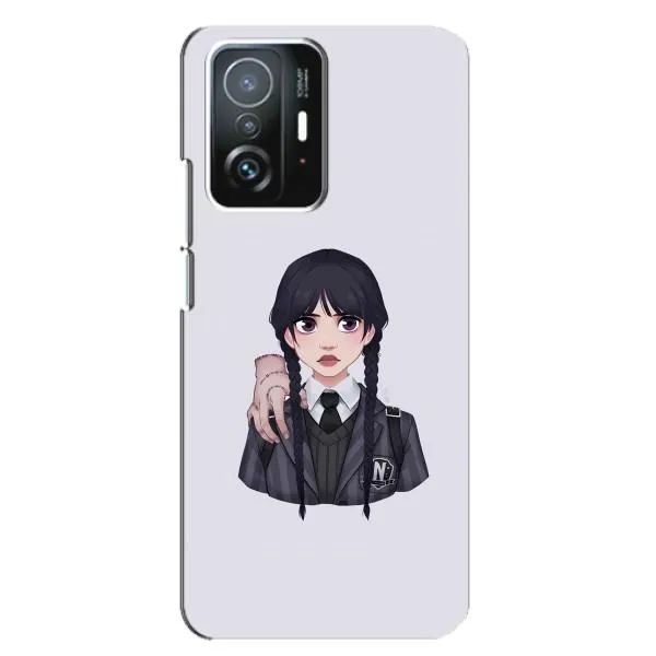 Чехол с принтом «Уэнздей и Вещь» для Xiaomi 11T / 11T Pro Чехол с принтом «Уэнздей и Вещь» для Xiaomi 11T / 11T Pro